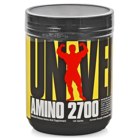Комплекс аминокислот Universal Nutrition Amino 2700, 120 таблеток