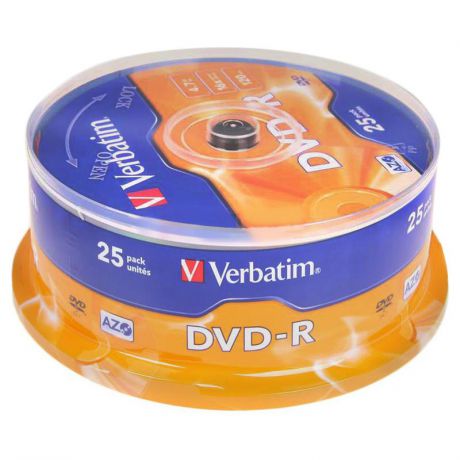 диски dvd-r 4.7Gb 16x Azo+ Verbatim