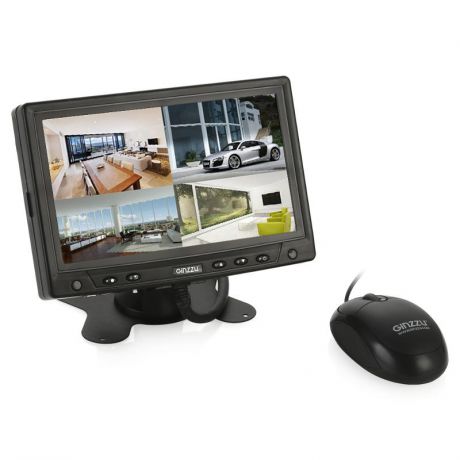 рекордер для видеонаблюдения с ЖК экраном Ginzzu HS-T704S