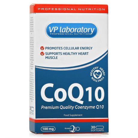 Коэнзим Q10 VP Laboratory Coenzyme Q10 100 mg 30 капсул