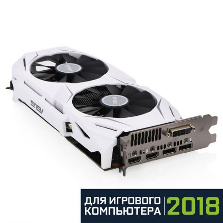 Видеокарта ASUS GeForce® GTX 1060, DUAL-GTX1060-O3G, 3ГБ, GDDR5, Retail