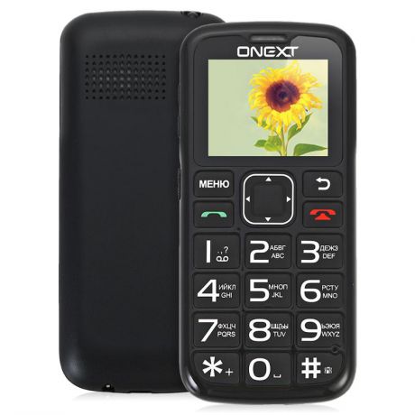 Мобильный телефон ONEXT Care-Phone 5 Black, черный