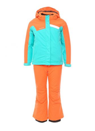 Костюм (куртка+брюки) для девочек Icepeak 452000501IV, цвет зелёный, р. 140, 100%полиэстер(519)