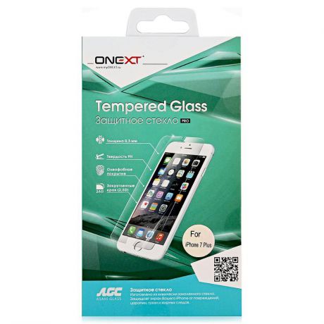 Защитное стекло Onext для Apple iPhone 7 Plus / 8 Plus, прозрачное