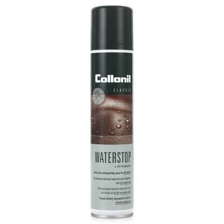 Спрей для обуви Collonil Waterstop Spray, 200 мл, водо- и грязезащитный