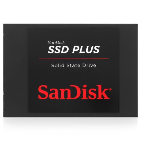 жесткий диск SSD 240ГБ, SanDisk Plus, SDSSDA-240G-G26