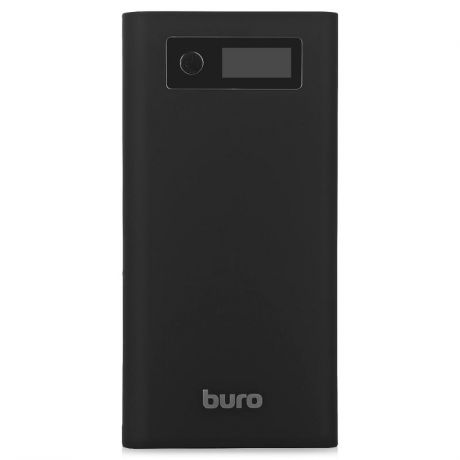 Внешний аккумулятор Buro RA-16000-3U-LCD-BK, 16000 мАч, черный