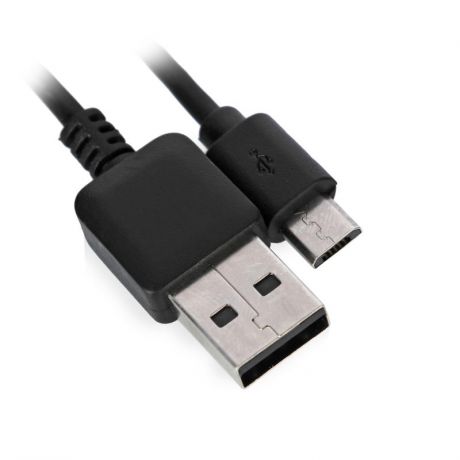 Кабель Prime Line, USB - micro USB, 2 м, черный