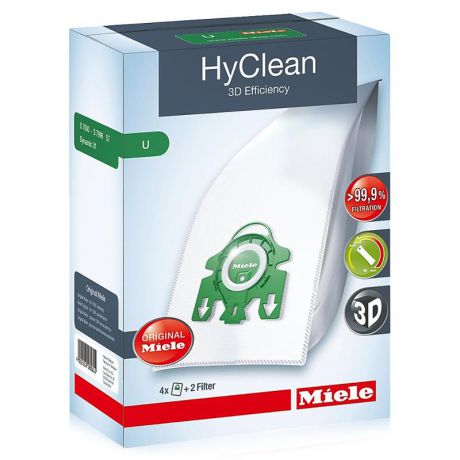 мешки-пылесборники Miele TYP U HyClean 3D