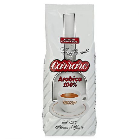 кофе зерновой Carraro Arabica 100%