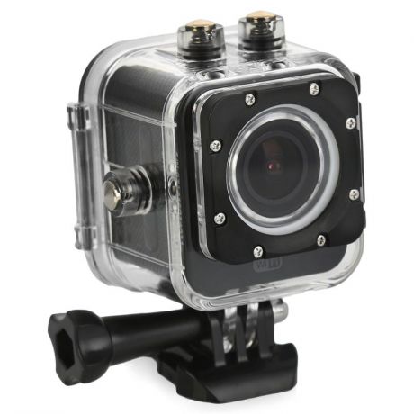 action-камера и видеорегистратор GiNZZU FX130GL, в комплекте АЗУ и авто-держатель