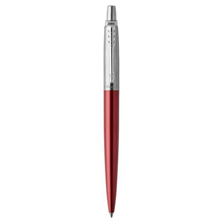 ручка шариковая Parker "Jotter Core Kensington Red CT", 1 мм, синяя, корпус красный/хром