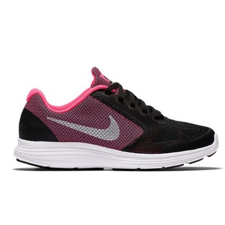 Кроссовки NIKE REVOLUTION 3 (GS) 819416-001, чёрный, 37