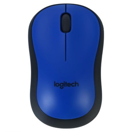 мышь Logitech M220 Silent, blue, синяя [910-004879]