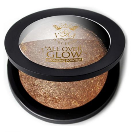 Пудра бронзирующая Kiss Bronze Glow Face Body Bling Powder, 56 гр