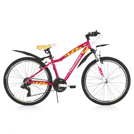 Велосипед FORWARD LIMA 1.0 (2016) рама 15", розовый матовый (RBKW6766P006)