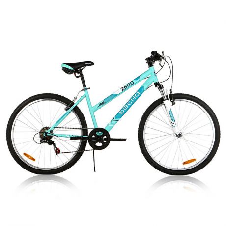 Велосипед Десна 2600 V 2017, рама 17, скоростей 7, бирюзовый