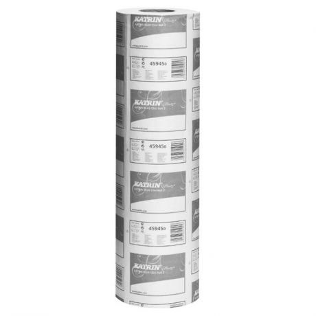 Простыни бумажные одноразовые Katrin Plus Clini Roll 2, 6 упаковок * 65 м (140 листов), 2 слоя, 50*46 см
