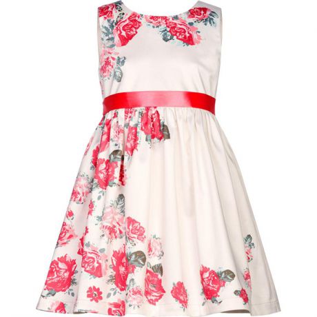 платье для девочки Pelican GWDV3016, цвет Молочный, 98
