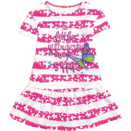 платье для девочки Pelican GFDT3022/1, цвет Розовый, 98