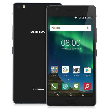 Смартфон Philips Xenium X818 Black