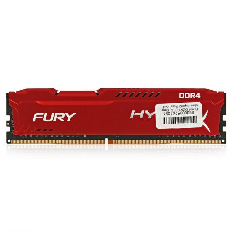 DIMM DDR4, 8ГБ, Kingston HyperX Fury Red, HX421C14FR2/8