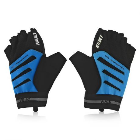 Перчатки велосипедные BBB Equipe black/blue, BBW-48, (L)