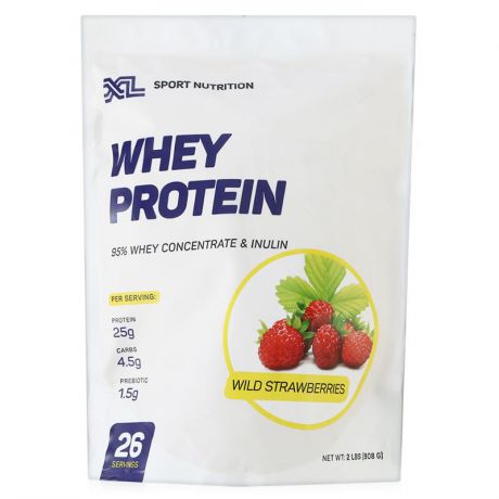 Протеин XL Sport Nutriton XL Whey Protein (лесная земляника) 908 г