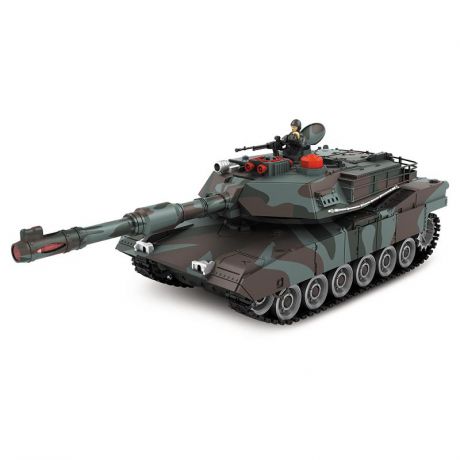 Танк радиоуправляемый Пламенный мотор Abrams M1A2 (США) 1:18