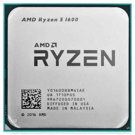 Процессор AMD RYZEN 5 1600, OEM