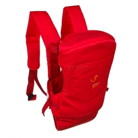 Рюкзак для переноски детей (c козырьком) TIGger Blumen красный