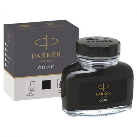 чернила Parker "Quink", чёрные, 57 мл
