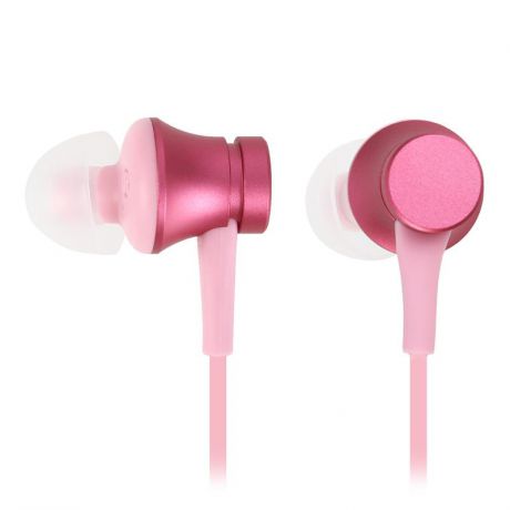 Наушники Xiaomi Piston Fresh Bloom, HSEJ03JY, розовые с микрофоном