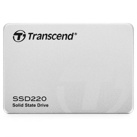 жесткий диск SSD 240ГБ, 2.5", SATA III, Transcend SSD220S, TS240GSSD220S