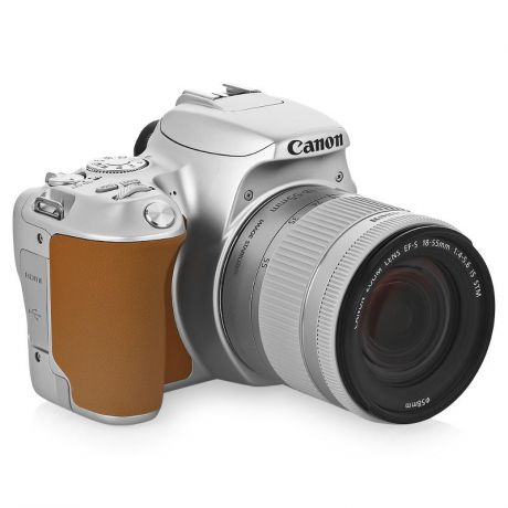 зеркальный фотоаппарат Canon EOS 200D Kit EF-S 18-55mm IS STM, Silver