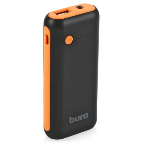 Внешний аккумулятор Buro RC-5000BO, 5000 мАч, черно-оранжевый