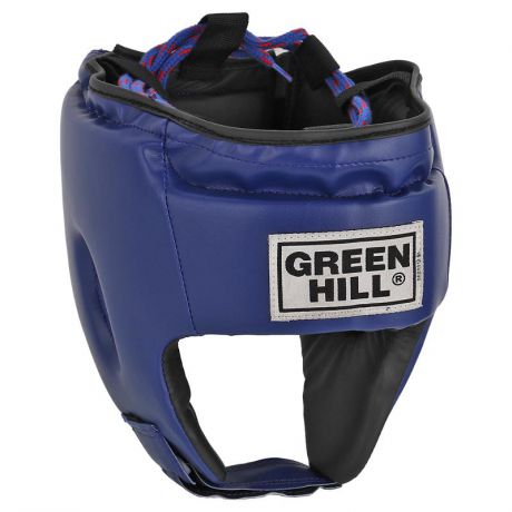 Шлем открытый Green Hill SPECIAL HGS-4025, кожзам, синий (M)