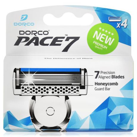 Кассеты для бритья Dorco Pace 7, 4 шт