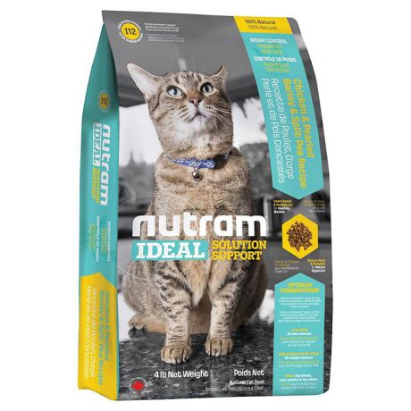 Корм Nutram I12 Weight Control Контроль веса для кошек (6.8 кг)
