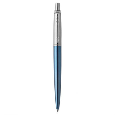 ручка гелевая Parker "Jotter Core K65 Waterloo Blue CT", 0,7мм, черная