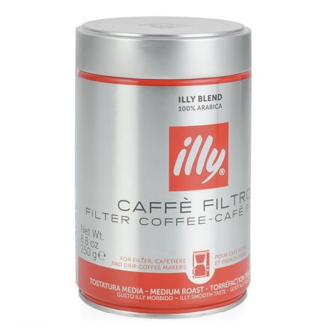 кофе молотый illy medium FILTER