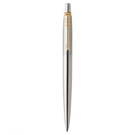 ручка гелевая Parker "Jotter Core K694 Stainless Steel GT", 0,7мм, черная