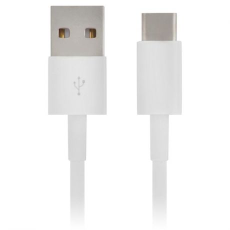 Кабель LP, USB - USB Type-C, 1 м, белый