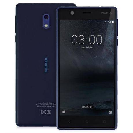 Смартфон Nokia 3 blue, синий