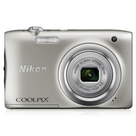 Компактный фотоаппарат Nikon CoolPix A100 Silver
