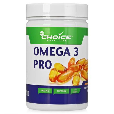 Рыбий жир Omega 3 pro MyChoice Nutrition 1000 мг 90 кап