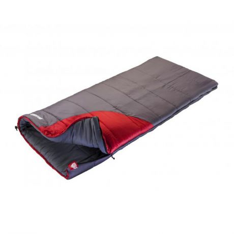Спальный мешок TREK PLANET Dreamer, темно-серый/бордовый, левый