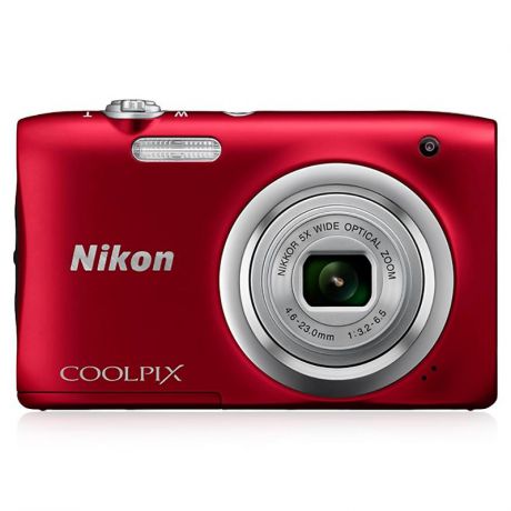 Компактный фотоаппарат Nikon CoolPix A100 Red