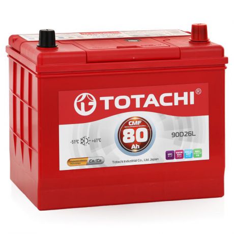 Аккумулятор Totachi CMF 80 а/ч 90D26 FL