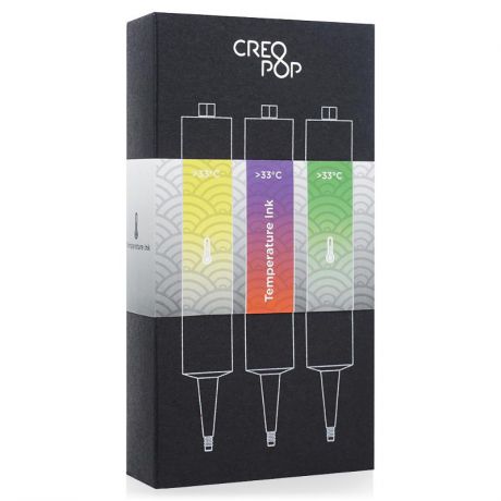 Чернила CreoPop 3В для 3D ручек, чувствительные к температуре, 3 цвета